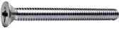 6-32 x 1/4 PHILLIPS FLAT MACHINE SCREW ZINC