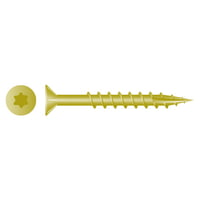 10 x 4, T-25, Coarse, Type '17', Zinc Yellow