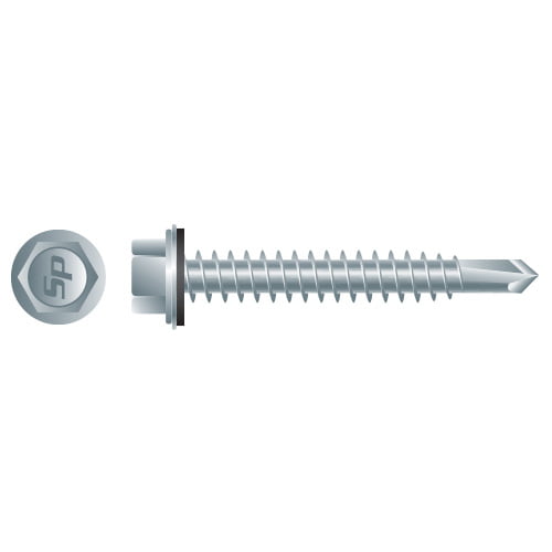 134304 10-16 x 2-1/2, Zinc