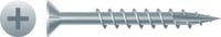 Flat Head w/Nibs 117749 9 x 2-1/2, PH, Type '17', Zinc