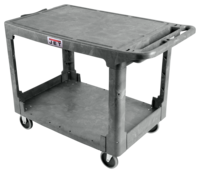 Utility Carts PUC-4425 FLAT TOP RESIN UTILITY CART