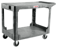 PUC-4425 FLAT TOP RESIN UTILITY CART