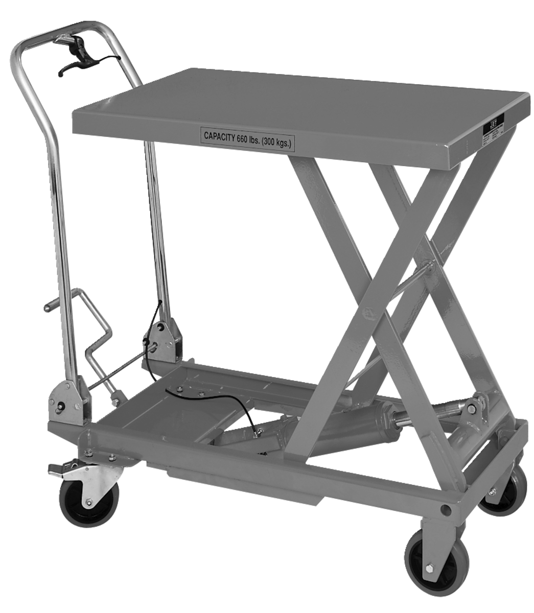 SLT660F, Folding Handle, QuickLift Pump, 660lb. Capacity