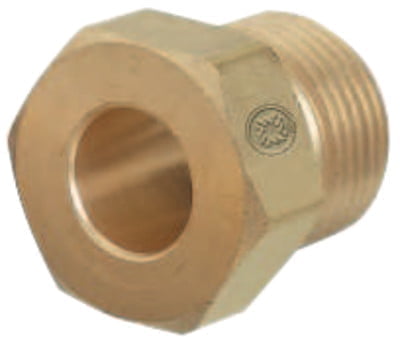 Regulator Inlet Nuts, Argon; Helium; Nitrogen, Brass, CGA-580