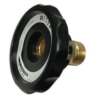 Regulator Inlet Nuts, Argon; Helium; Nitrogen, Plastic, CGA-580