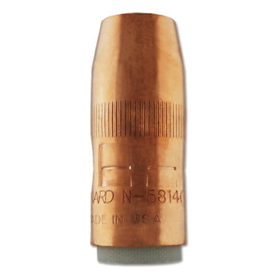 Centerfire Nozzles, 1/4 in Tip Recess, 5/8 in Bore, For Q-Gun, Copper