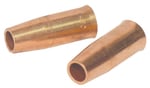 Self-Insulated MIG Gun Nozzles, 1/2 in Bore, 1/8 in Recess