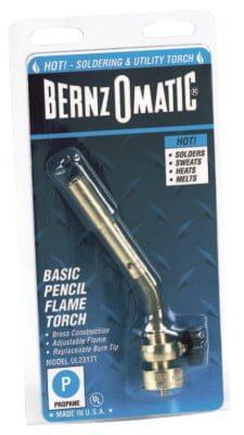 Basic Pencil Flame Torch, Soldering; Heating, Propane