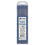 E3 Tungsten Electrodes, 1/16 in Dia., 7 in Long