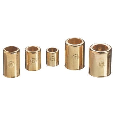 Brass Hose Ferrules, 0.562 in I.D.