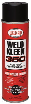 Weld-Kleen 350 Anti-Spatter, 13.64 oz Aerosol Can, Red