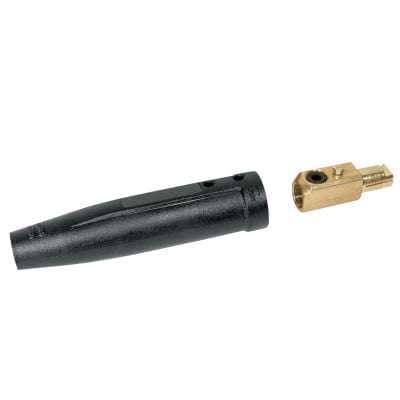 Cable Connector, Male, Ball Point Connection, 1/0-2/0 Cap