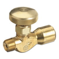 Welding Hose Compressed Gas Fittings Non-Corrosive Gas Flow Valves, 200 PSIG, Brass, Inert Gas, 5/8 - 18 RH(F)