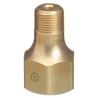 Male NPT Outlet Adapters for Manifold Pipelines, Argon/Helium/Nitrogen, 1/4 in