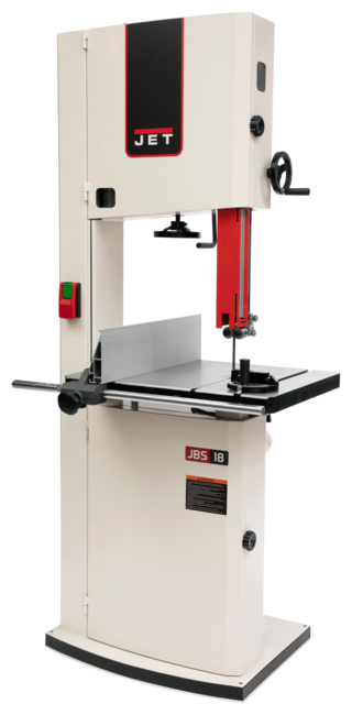 JWBS-18-3, 18" BANDSAW 3HP, 1PH, 230V