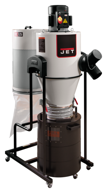 JCDC-1.5 CYCLONE DUST COLLECTOR, 1.5HP