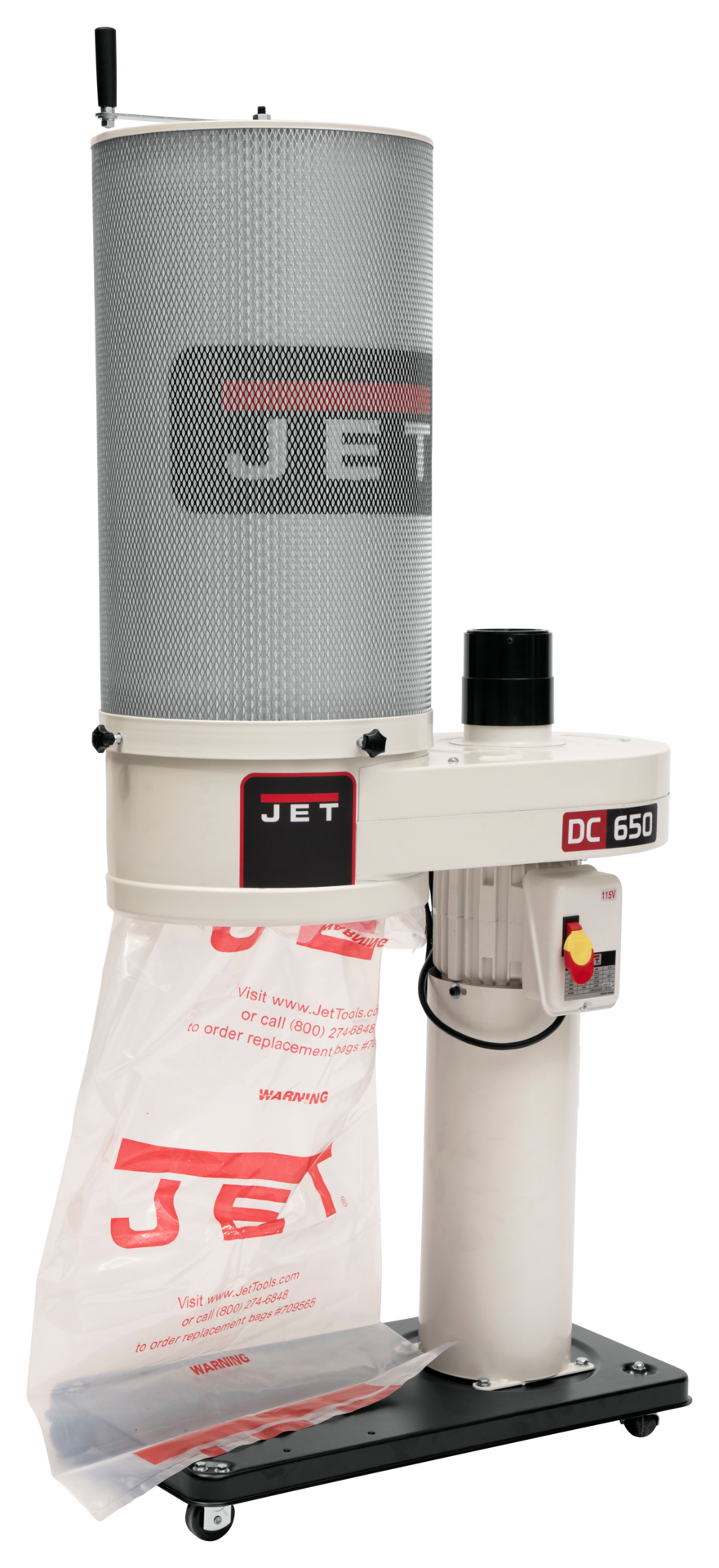 JET Portable Dust Collector 2 Micron Canister Filter 1HP JET