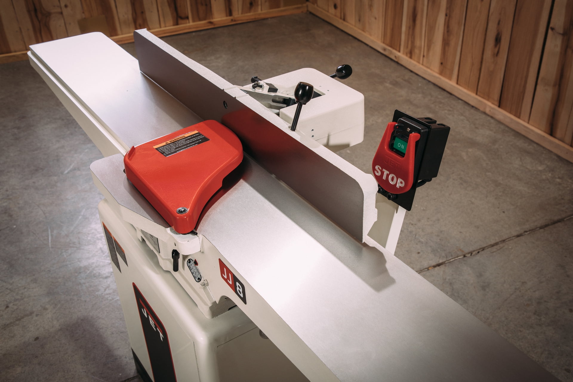 JET 8" Long Bed Wood Jointer with Helical Head Kit JET Woodworking Machines