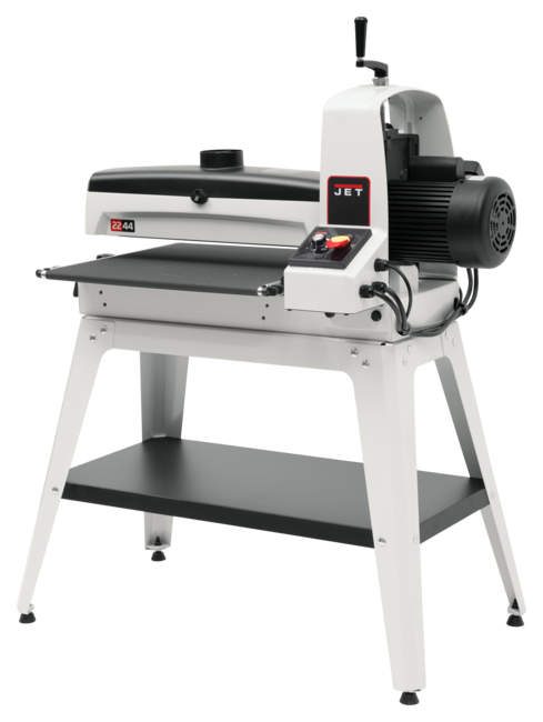 JWDS-2244 Drum Sander w/Open Stand