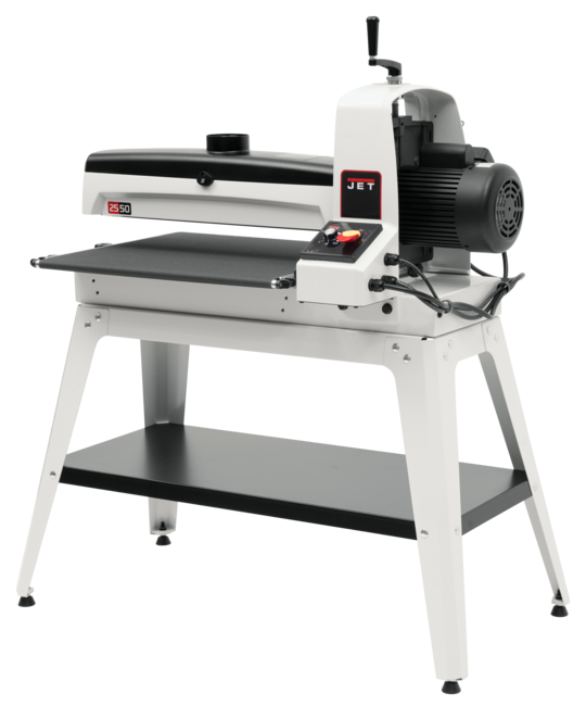 JWDS-2550 Drum Sander w/Open Stand